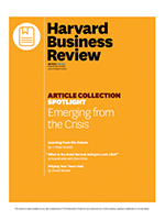 Harvard Business Review: Emerging from the crisis