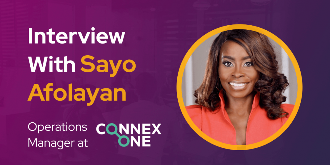 CXBuzz Interview With Sayo Afolayan Operations Manager at Connex One