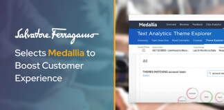 Salvatore Ferragamo Selects Medallia to Boost Customer Experience Salvatore Ferragamo Selects Medallia to Boost Customer Experience