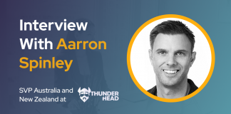 CXBuzz Interview With Aarron Spinley SVP Australia and New Zealand at Thunderhead CXBuzz Interview With Aarron Spinley SVP Australia and New Zealand at Thunderhead