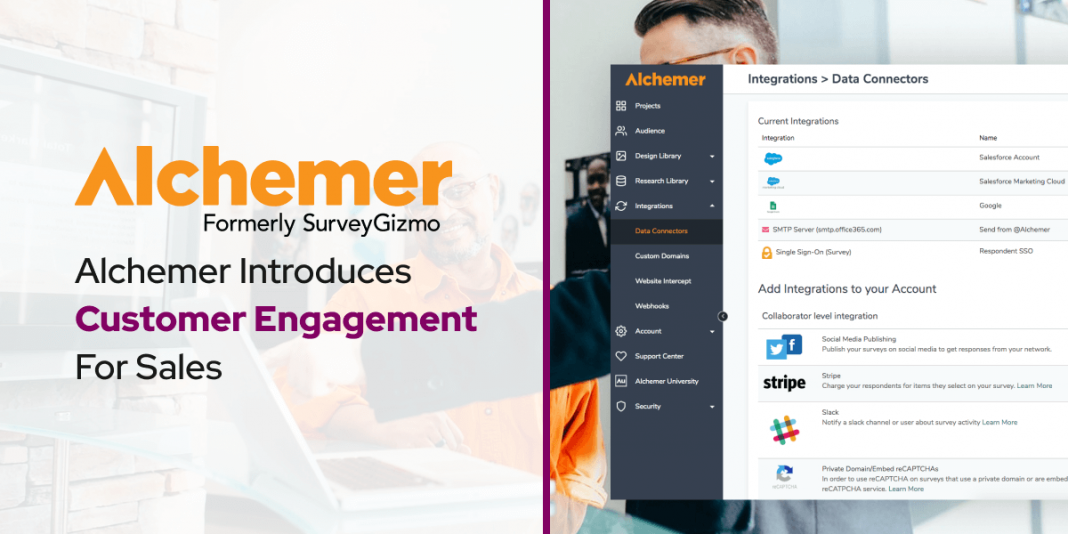 Alchemer Introduces Customer Engagement For Sales