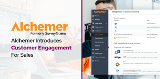Alchemer Introduces Customer Engagement For Sales Alchemer Introduces Customer Engagement For Sales