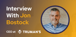 CXBuzz Interview With Jon Bostock, Co-Founder and CEO Truman’s CXBuzz Interview With Jon Bostock, Co-Founder and CEO Truman's