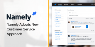 Namely Adopts New Customer Service Approach Namely Adopts New Customer Service Approach