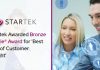 Startek Awarded Bronze Stevie® Award for ‘Best Use of Customer Insight’ Startek Awarded Bronze Stevie® Award for 'Best Use of Customer Insight'