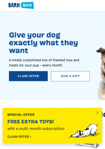 BarkBox D2C Example