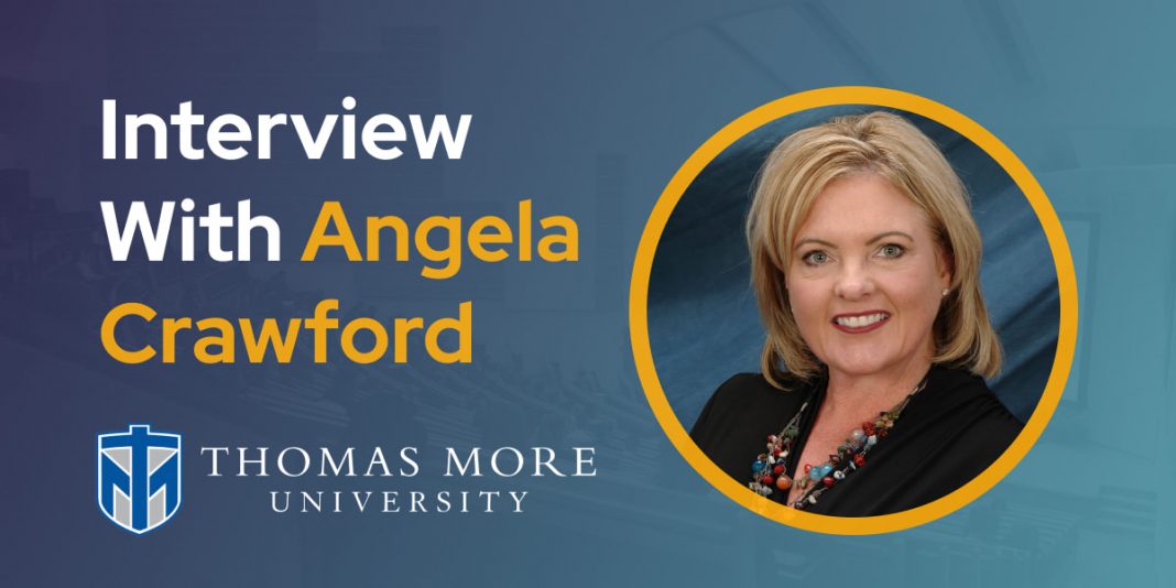 CXBuzz Interview With Angela Crawford, Vice President, Digital, Graduate & Professional Programs at Thomas More University