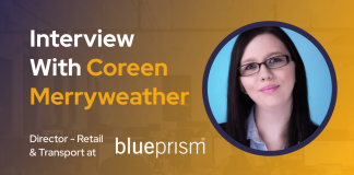 CXBuzz Interview With Coreen Merryweather, Director – Retail & Transport at Blue Prism CXBuzz Interview With Coreen Merryweather, Director - Retail & Transport at Blue Prism