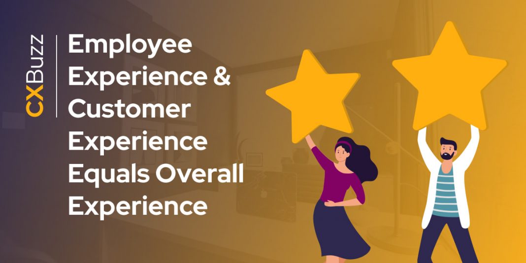 Employee Experience & Customer Experience Equals Overall Experience