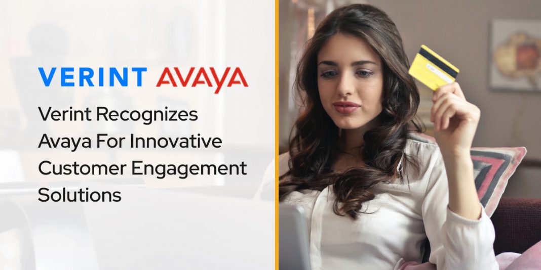 Verint Recognizes Avaya For Innovative Customer Engagement Solutions