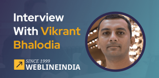 CXBuzz Interview With Vikrant Bhalodia, Head of Operations at WeblineIndia CXBuzz Interview With Vikrant Bhalodia, Head of Operations at WeblineIndia