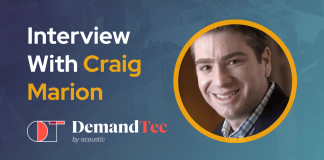 CXBuzz Interview With Craig Marion, Global Product Leader at DemandTec CXBuzz Interview With Craig Marion, Global Product Leader at DemandTec
