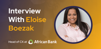 CXBuzz Interview With Eloise Boezak, Head of Customer Experience at Africa Bank CXBuzz Interview With Eloise Boezak, Head of Customer Experience at Africa Bank