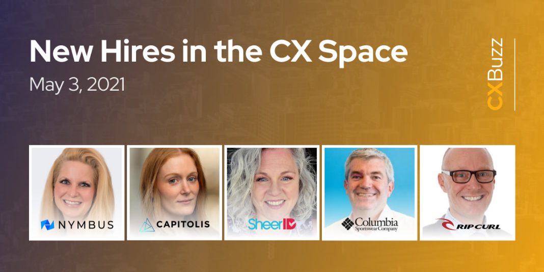 New Hires in the CX Space: May 3, 2021