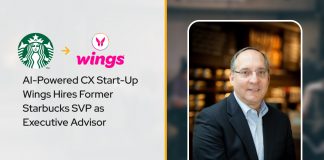 AI-Powered CX Start-Up Wings Hires Former Starbucks SVP as Executive Advisor