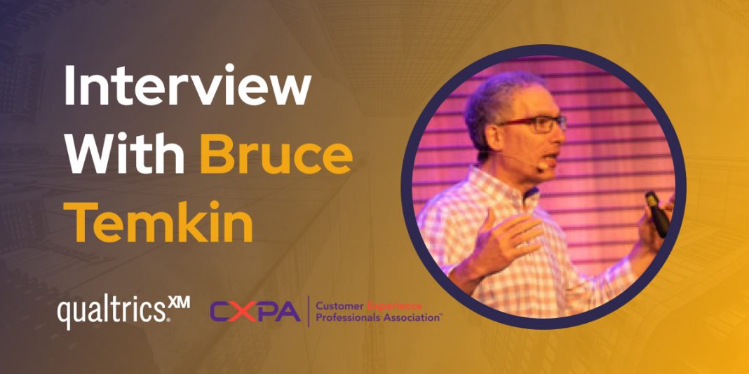 CXBuzz Interview With Bruce Temkin, Head of Qualtrics XM Institute, and Co-Founder of CXPA.org