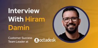 CXBuzz Interview With Hiram Damin, Customer Success Team Leader at Octadesk