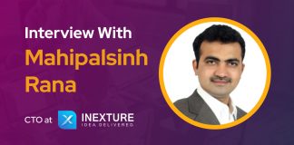 CXBuzz Interview With Mahipalsinh Rana, CTO at INEXTURE Solutions