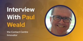 CXBuzz Interview With Paul Weald, the Contact Centre Innovator CXBuzz Interview With Paul Weald, the Contact Centre Innovator