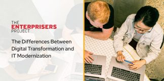 The Differences Between Digital Transformation and IT Modernization The Differences Between Digital Transformation and IT Modernization