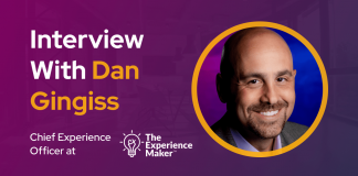 CXBuzz Interview With Dan Gingiss, Chief Experience Officer at The Experience Maker