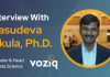 CXBuzz Interview With Vasudeva Akula, Ph.D., Co-Founder & Head of Data Science VOZIQ