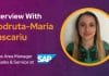 CXBuzz Interview with Codruta-Maria Pascariu, Focus Area Manager CX Sales & Service at SAP, Romania