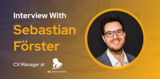 CXBuzz Interview with Sebastian Förster, CX Manager at RLE INTERNATIONAL Group