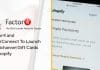 Factor4 and SavorConnect To Launch Omnichannel Gift Cards on Shopify