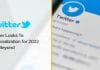Twitter Looks To Personalization for 2022 And Beyond