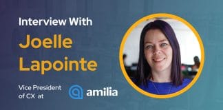CXBuzz Interview with Joelle Lapointe, Vice President of Customer Experience at Amilia