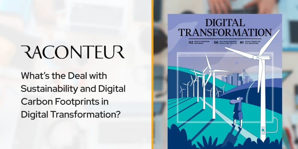 Sustainability and Digital Carbon Footprints in Digital Transformation